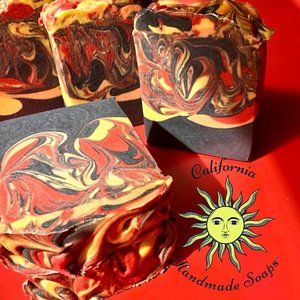 Dragon's Blood Handmade Soap with Oatmeal (2 Bars)